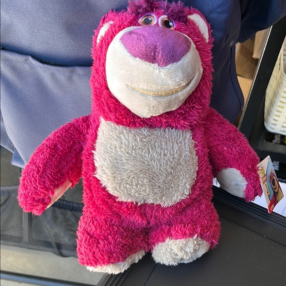 Pink Plush Bear Toy